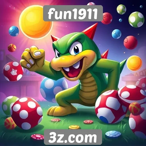 Diversidade de jogos disponíveis no site fun1911