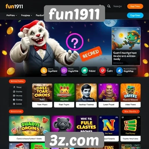 Recursos e funcionalidades do site fun1911