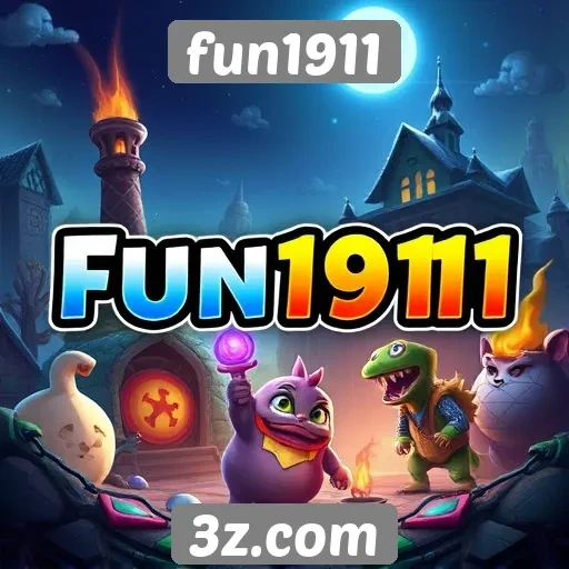 A variedade de jogos disponíveis no fun1911